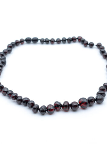 Polished cherry necklace