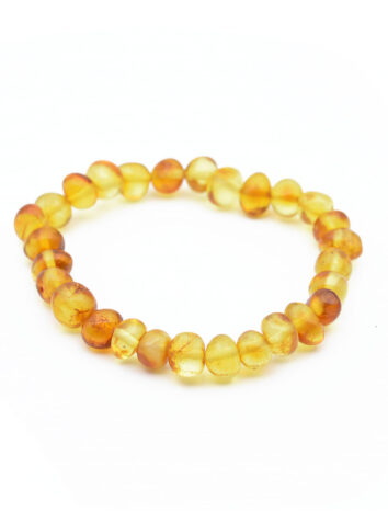 Polished honey Amber bracelet
