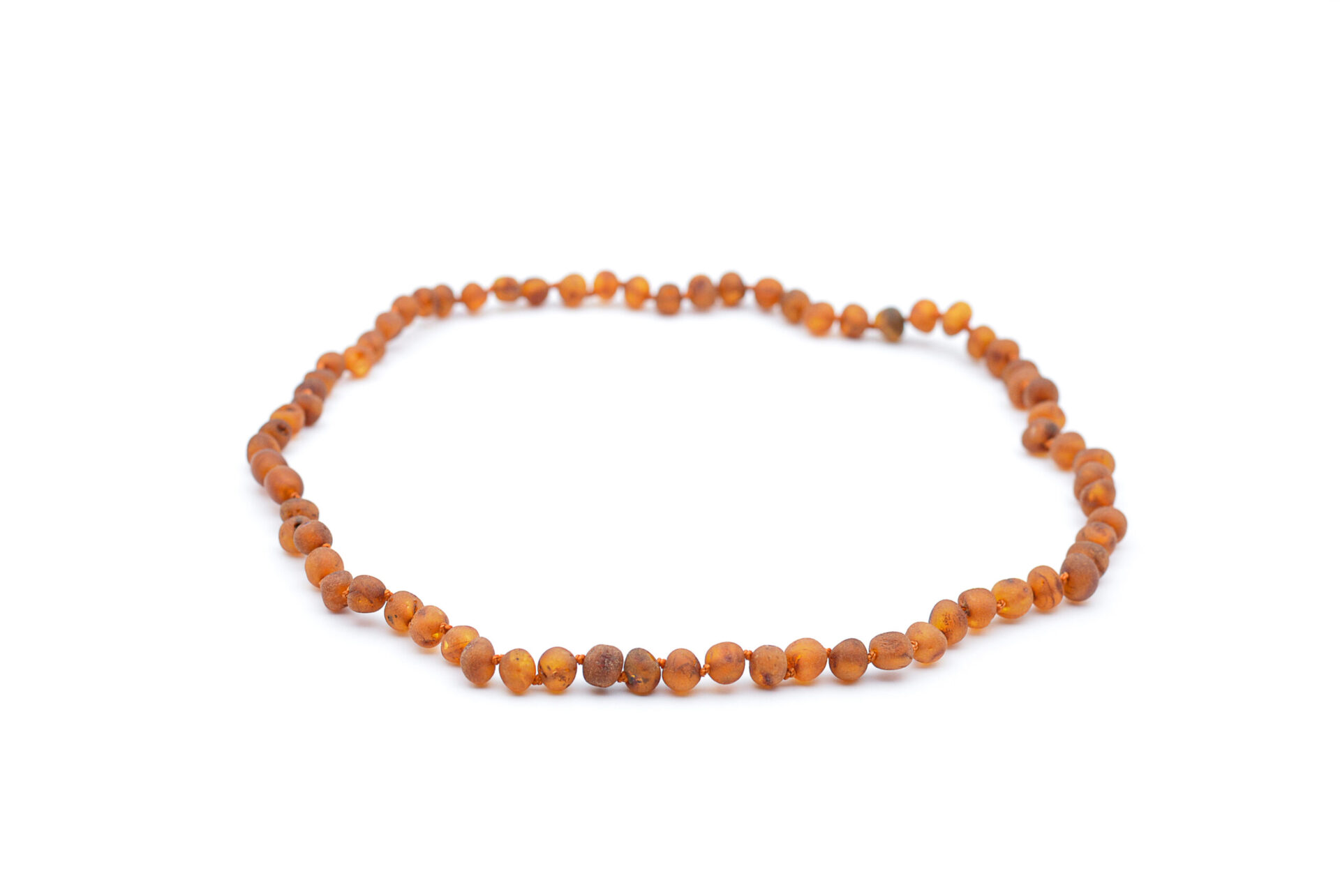 RAW Caramel Amber Necklace