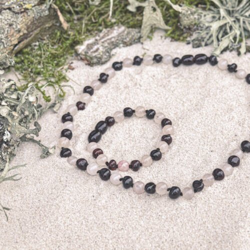 cherry amber rose quartz 2