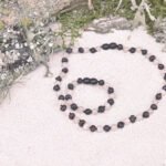 Raw cherry necklace 1